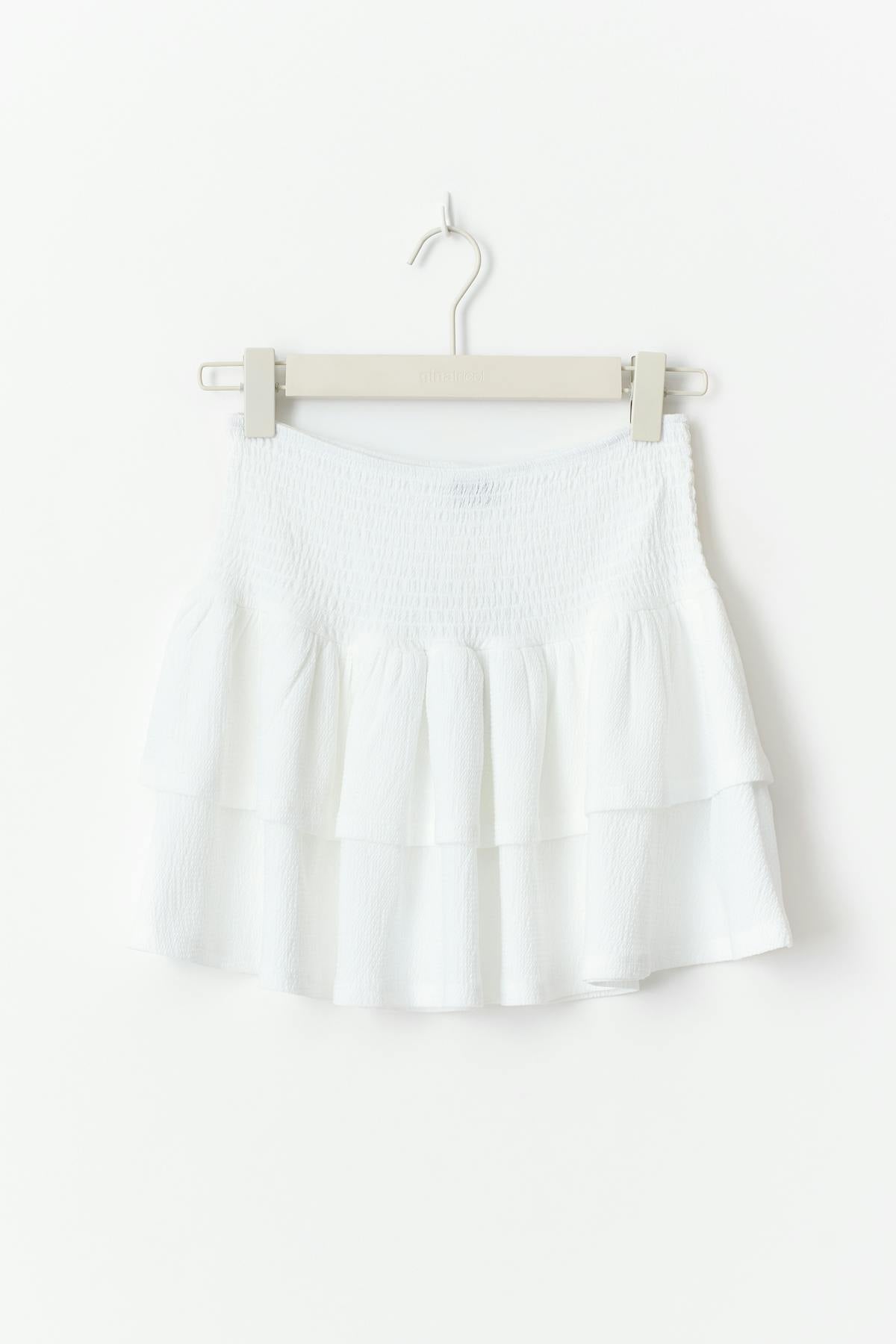 Frill skirt - Blanc cassé