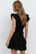 Frill skirt - Noir
