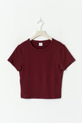 Basic tight top - Shrinking violet