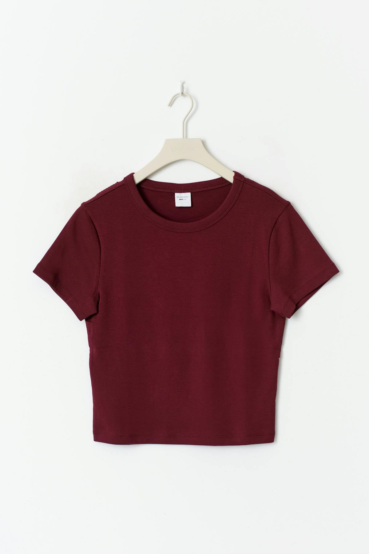 Basic tight top - Shrinking violet