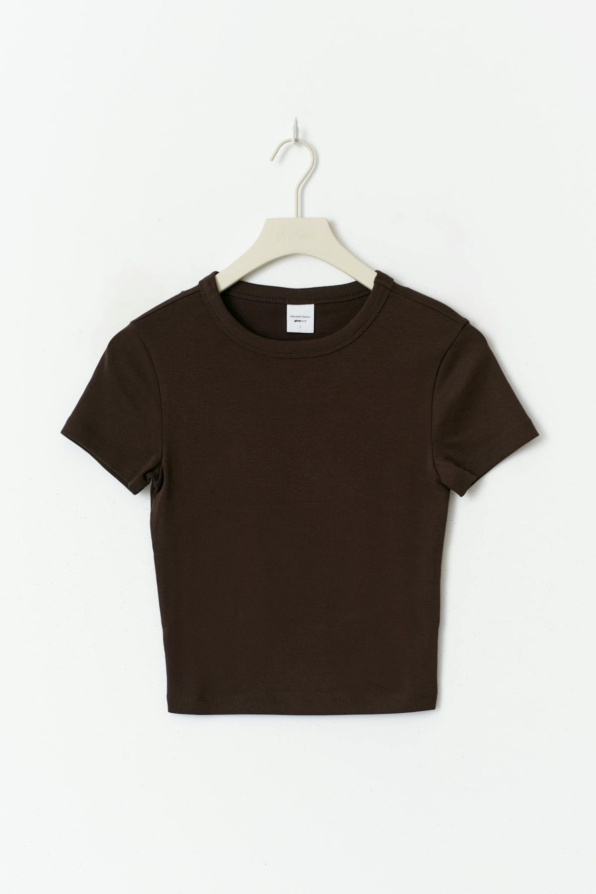 Basic tight top - Heather