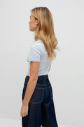 Basic tight top - Oxford tan