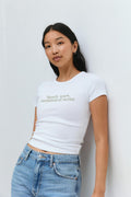Printed tight top - Swamp
