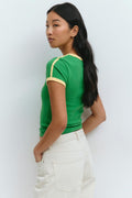Printed tight top - Seashell