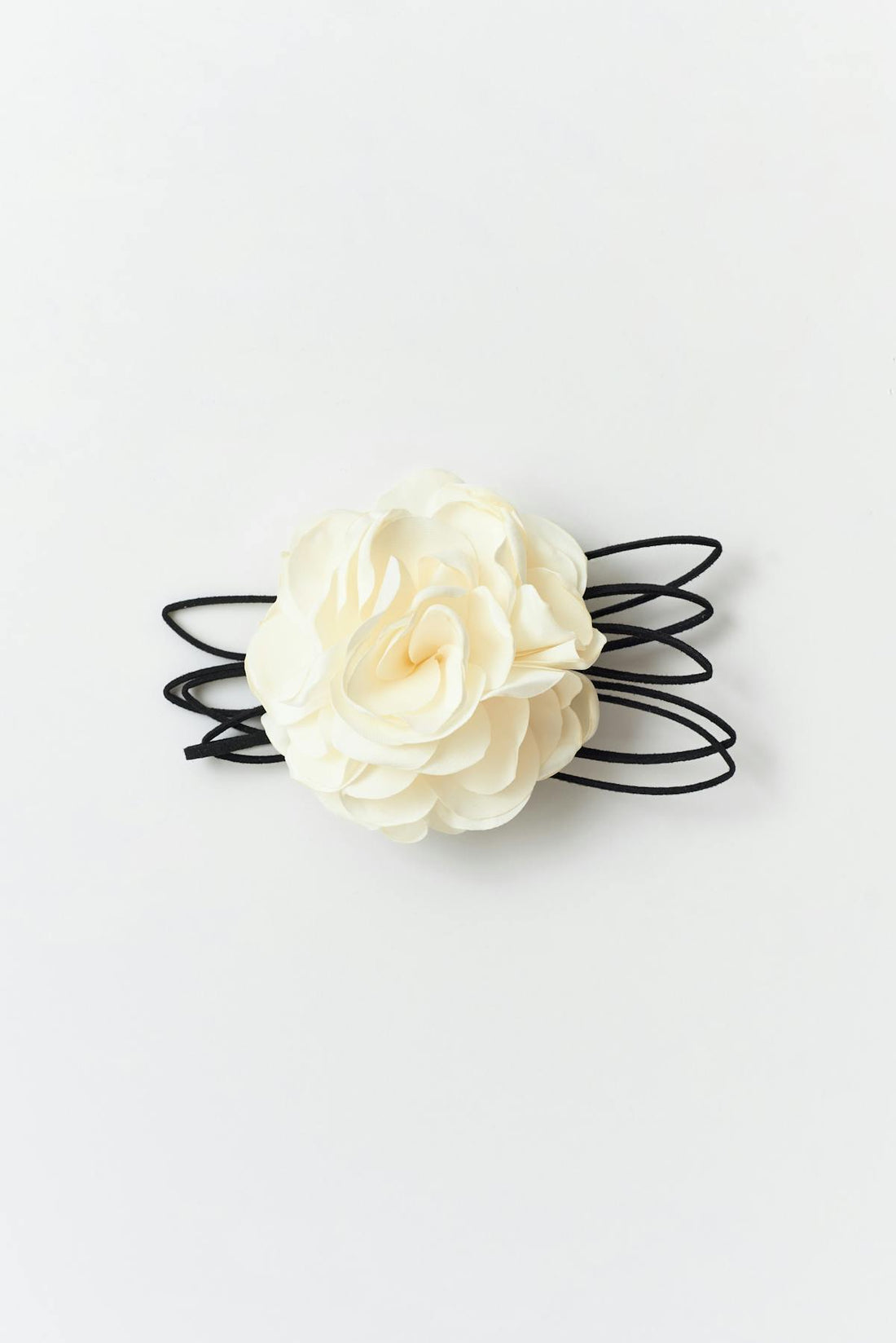 Rose detail band - Blanc cassé