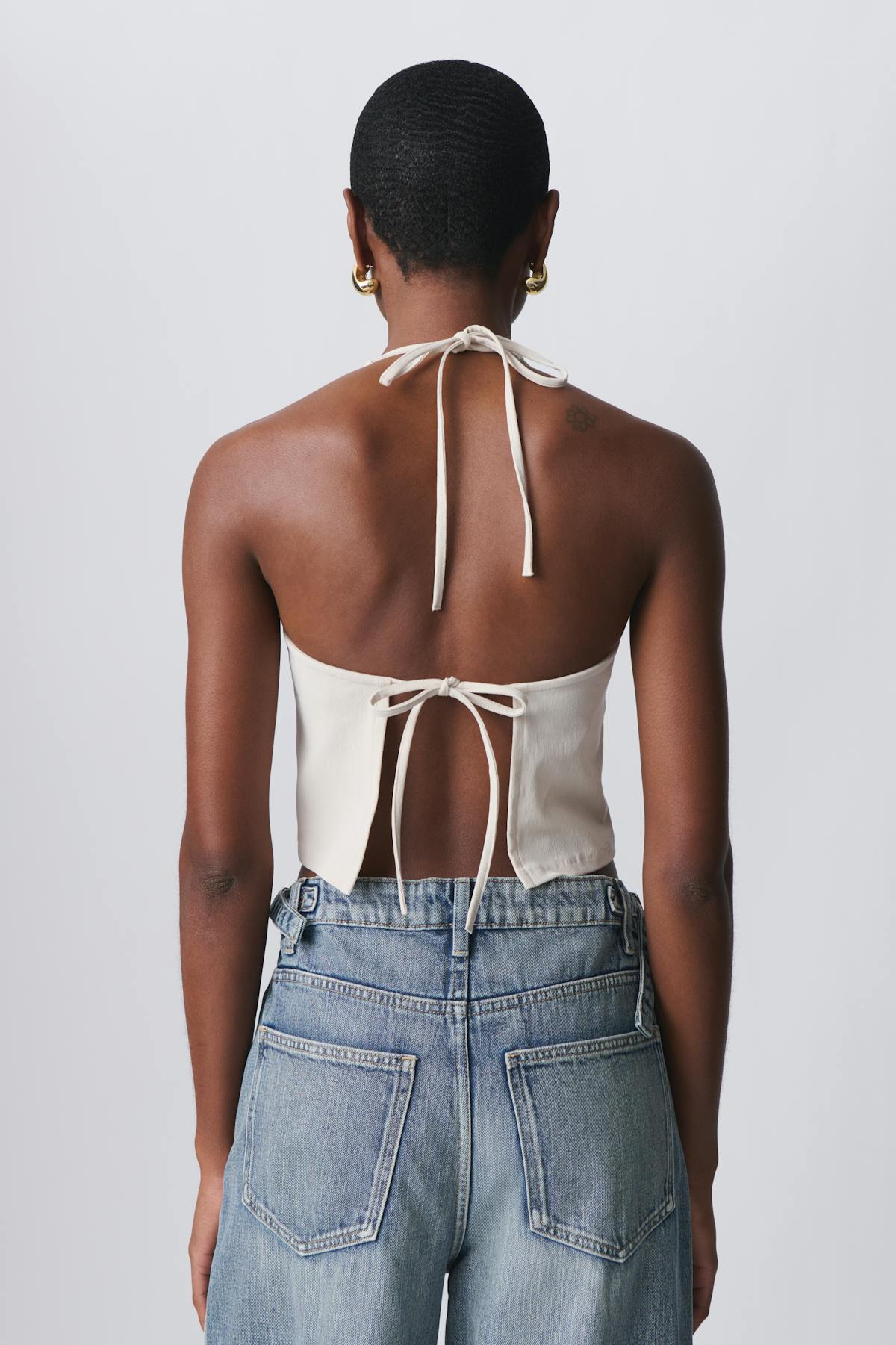 Halterneck vest - Tofu