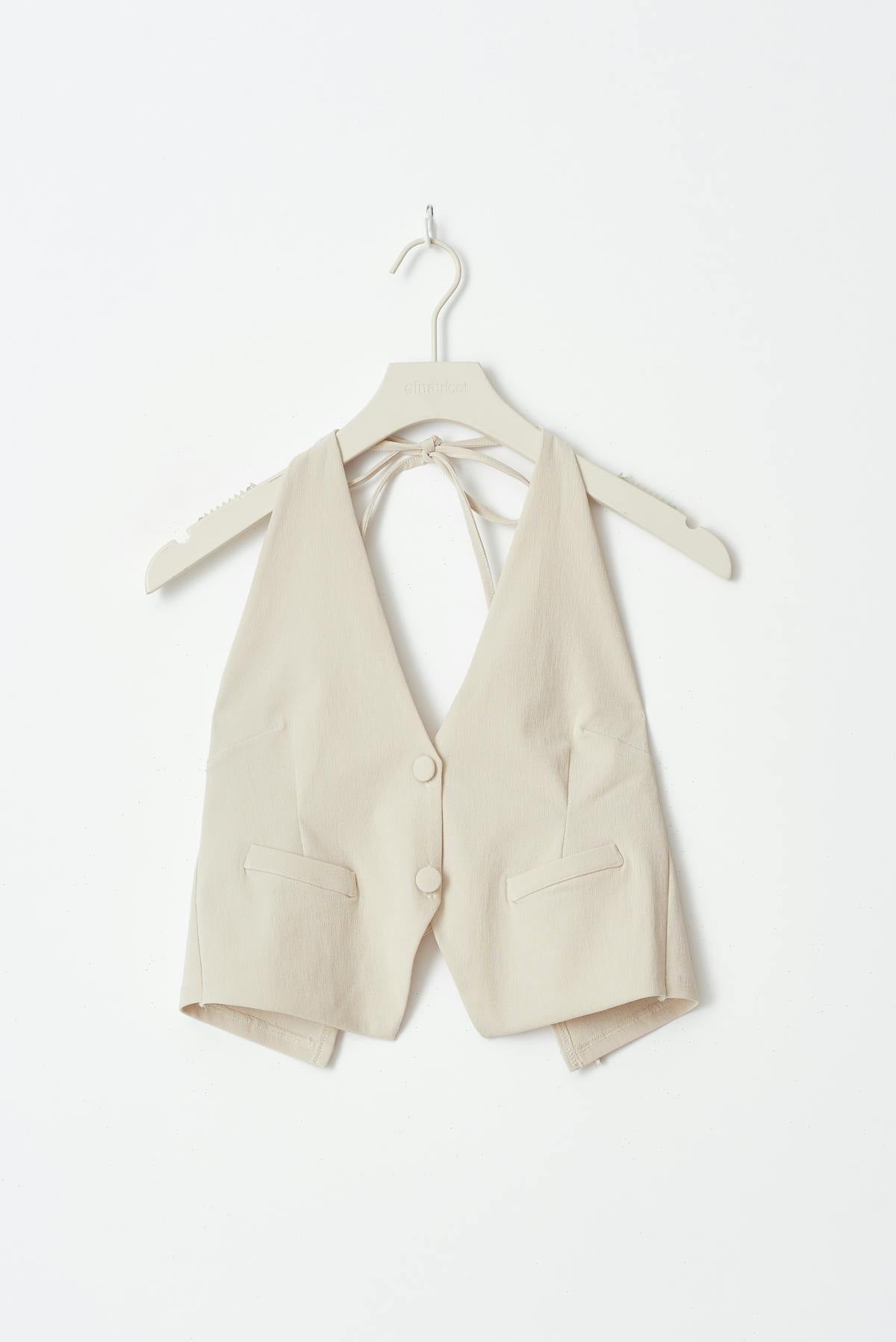 Halterneck vest - Tofu