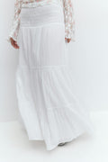 maxi skirt - Beige