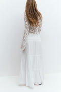 maxi skirt - Beige