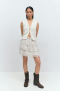 Chiffon skirt - Flower
