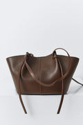 Midi long strap bag - Lt khaki green