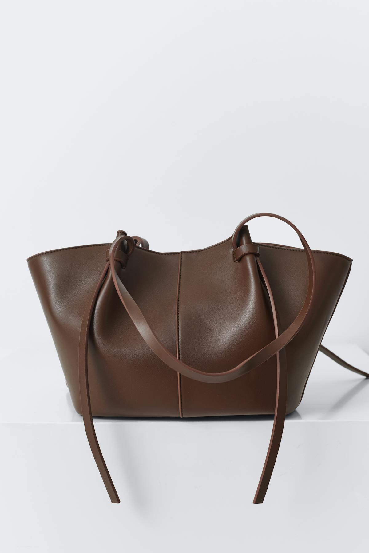 Midi long strap bag - Lt khaki green