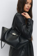 Midi long strap bag