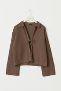 Tie front cardigan - Falcon