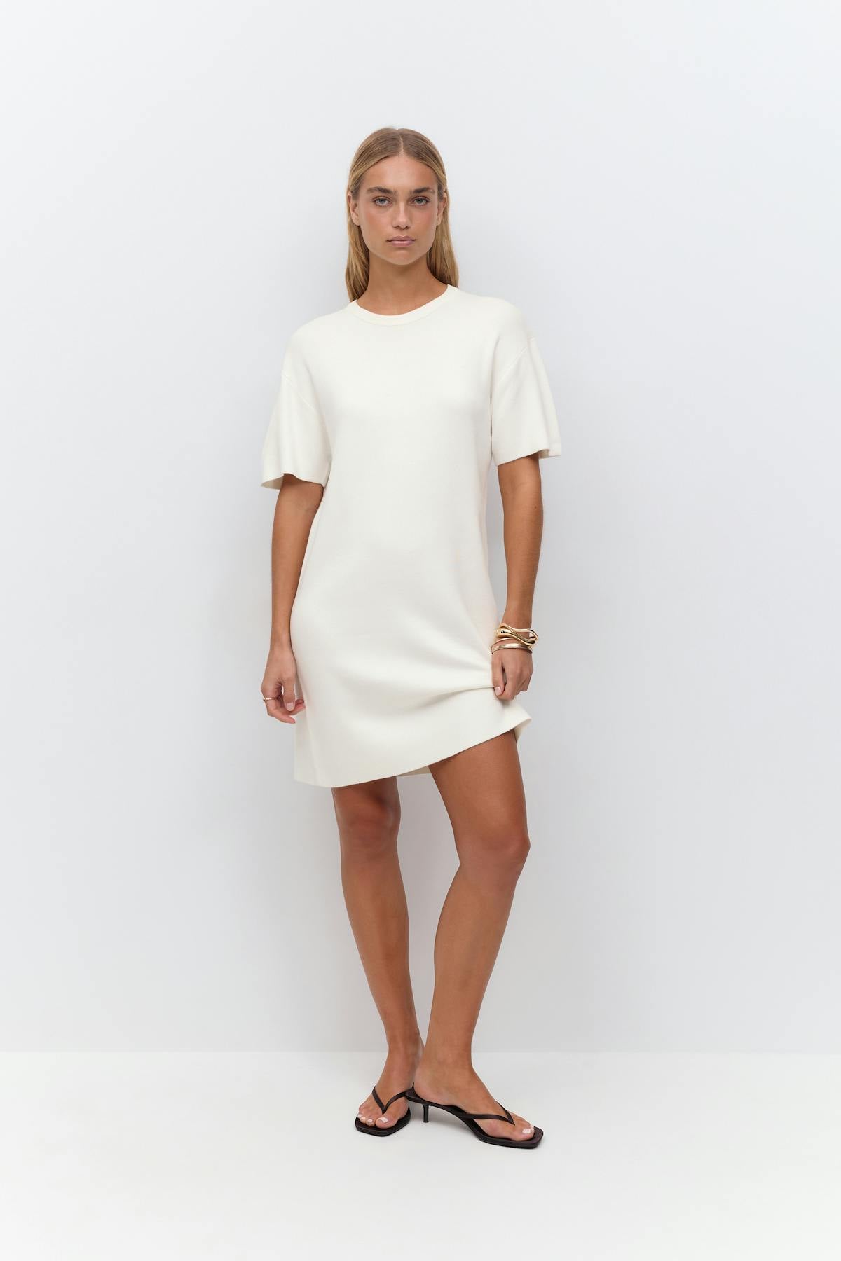 knitted dress - Noir