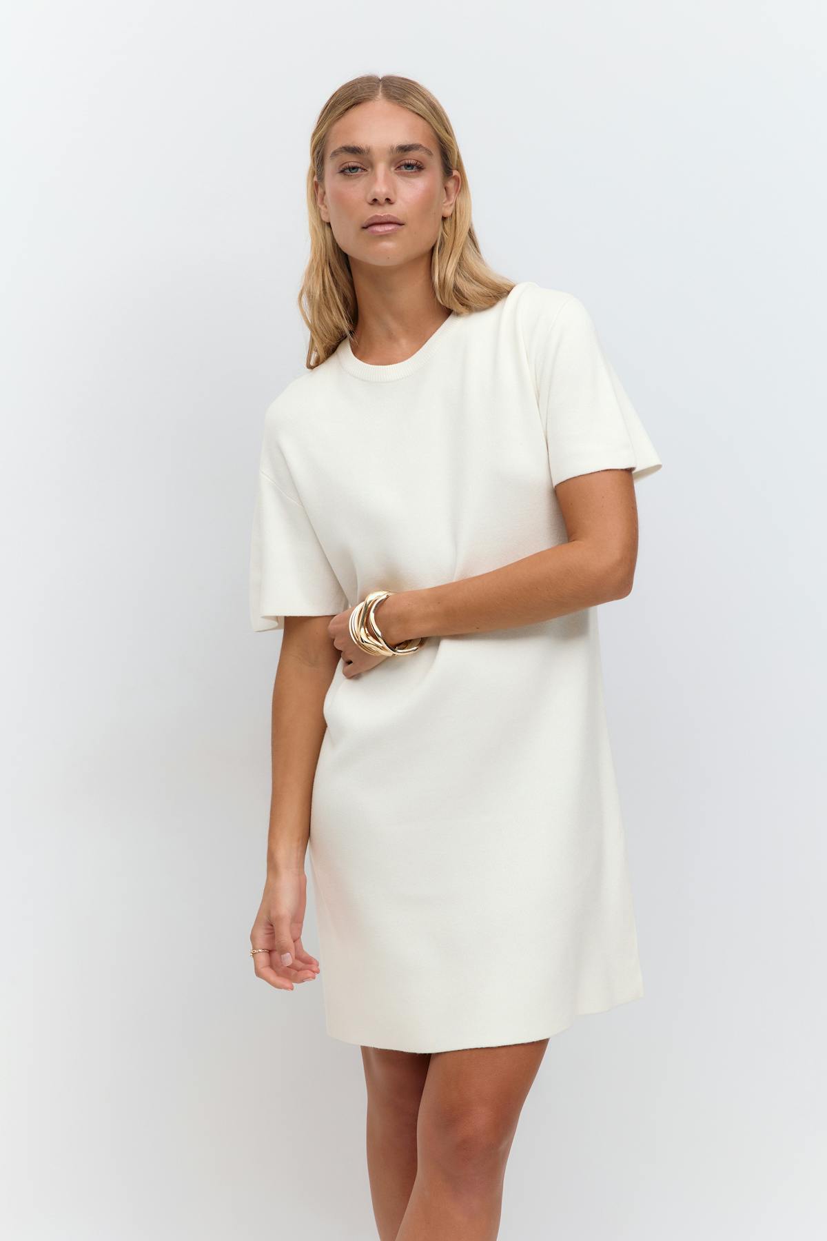 knitted dress - Noir