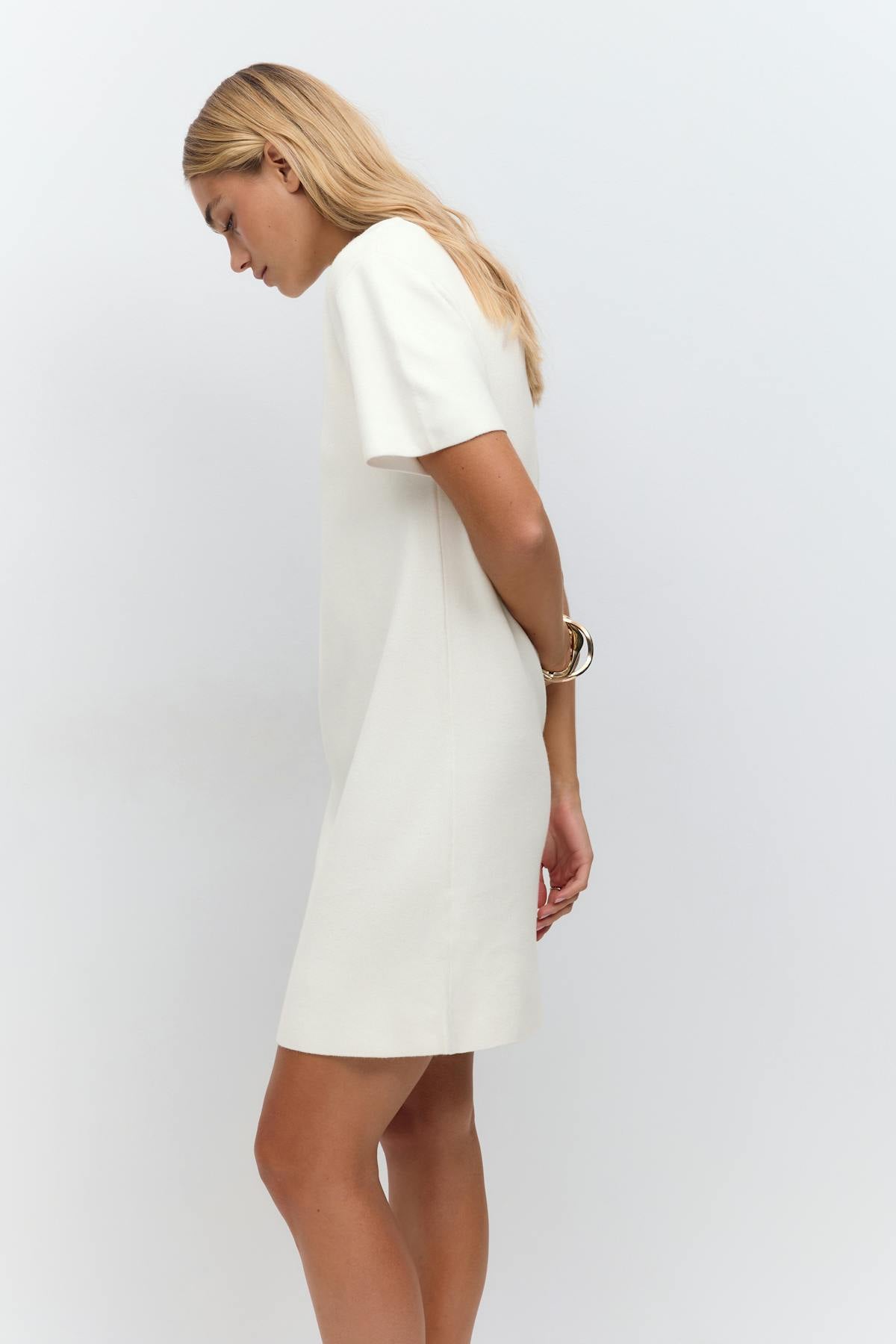 knitted dress - Noir