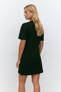 knitted dress - Black/white