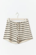 Crochet shorts - Stripe