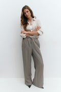 Relaxed wide trousers - Noir