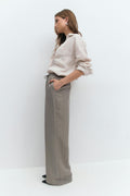 Relaxed wide trousers - Noir
