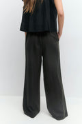 Relaxed wide trousers - Noir