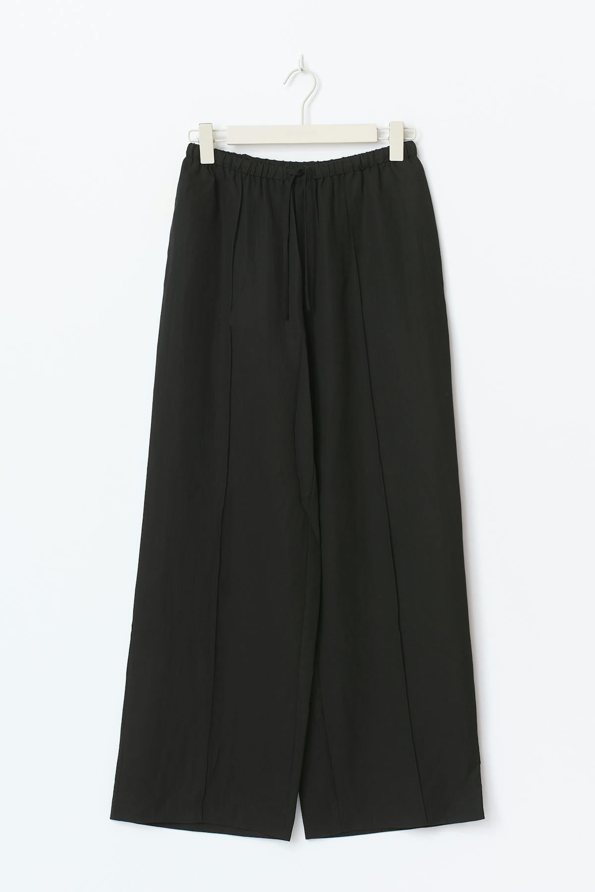 Relaxed wide trousers - Noir