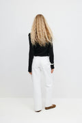 Perfect wide jeans - Offblack