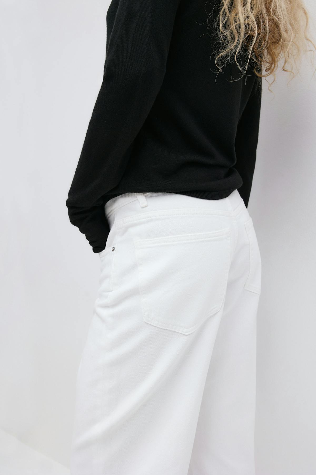 Perfect wide jeans - Offblack
