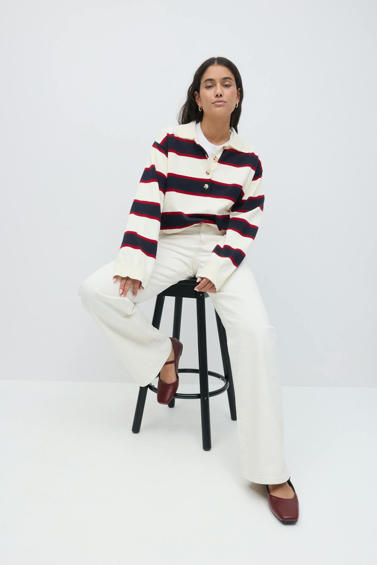 Perfect wide jeans - Bleu clair