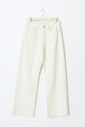 Perfect wide jeans - Ecru