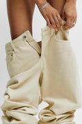 Perfect wide jeans - Offblack