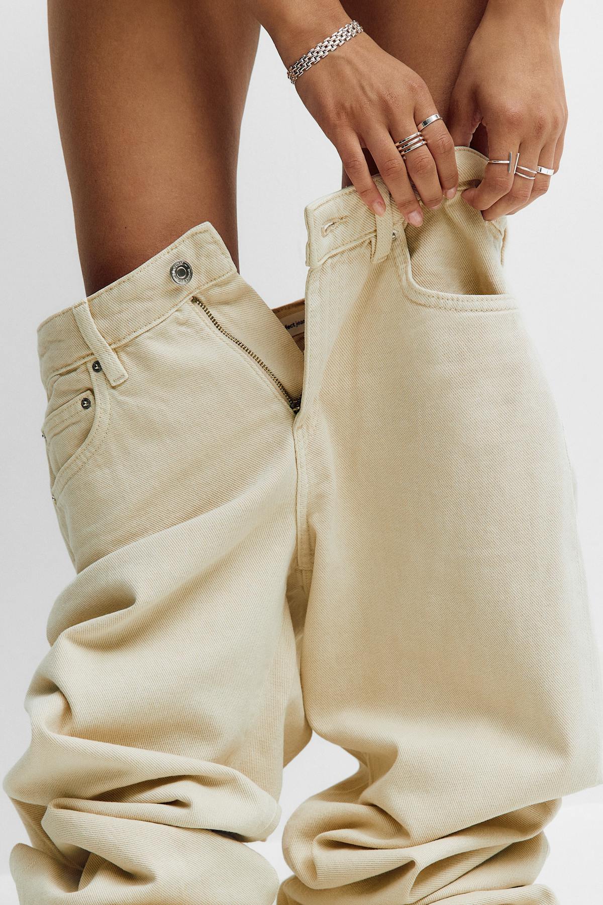 Perfect wide jeans - Offblack
