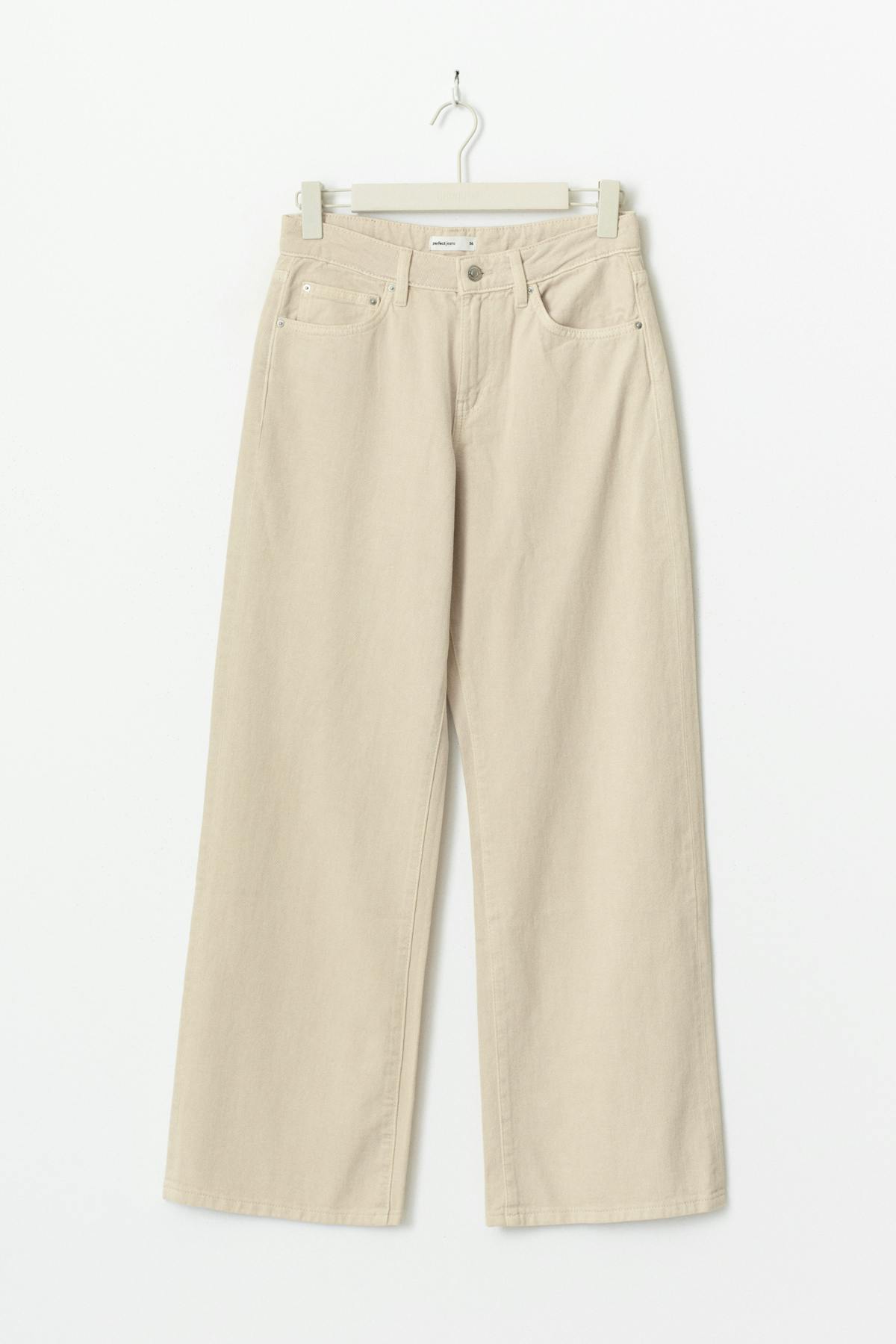 Perfect wide jeans - Offblack