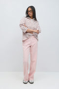 Perfect wide jeans - Beige