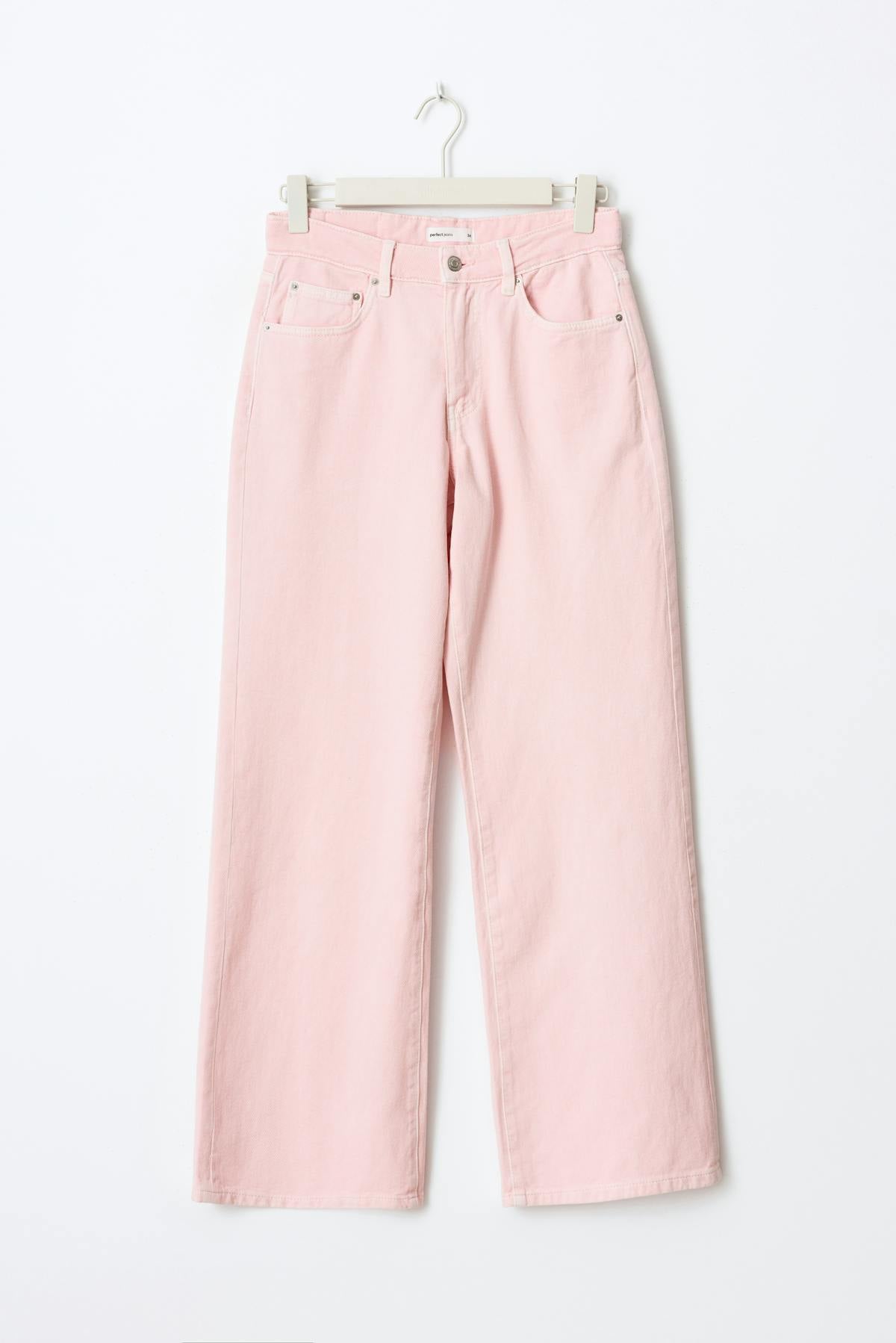 Perfect wide jeans - Beige