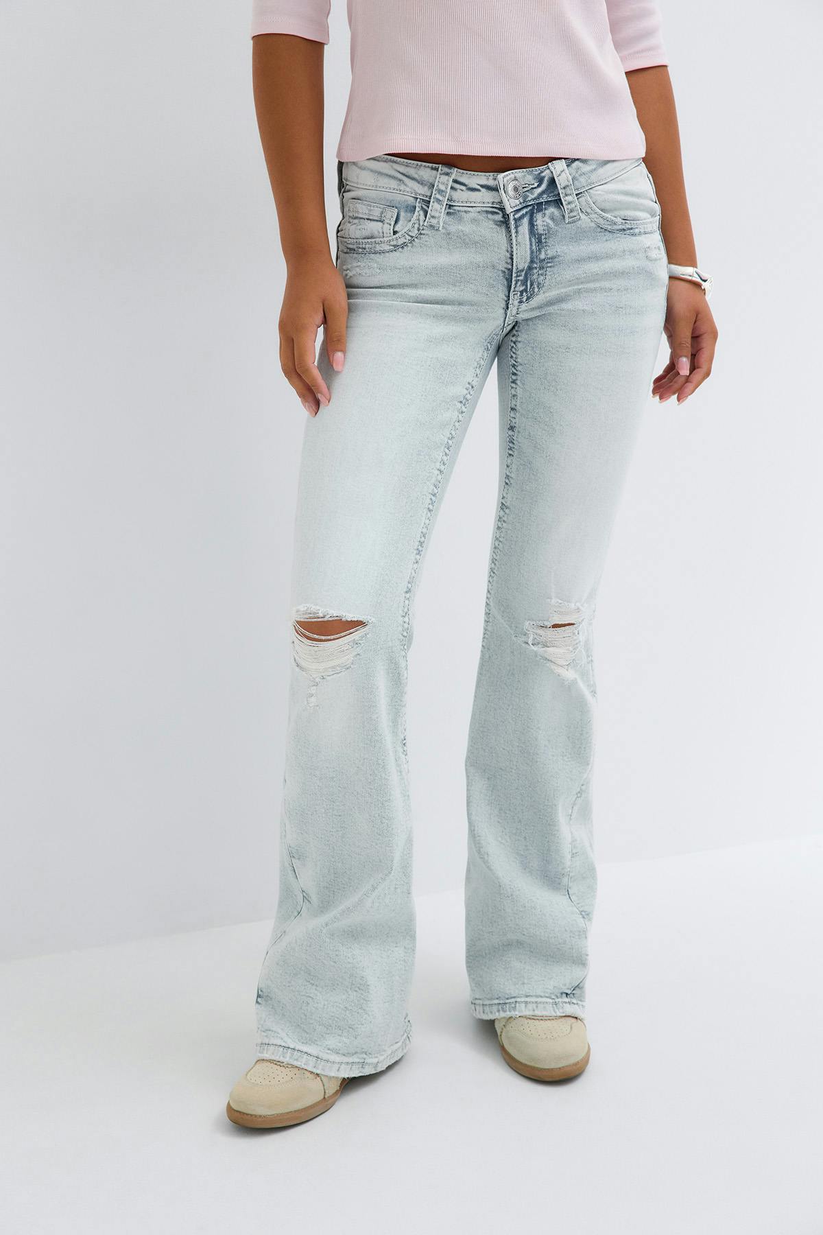Iconic twisted jeans - Bleu foncé