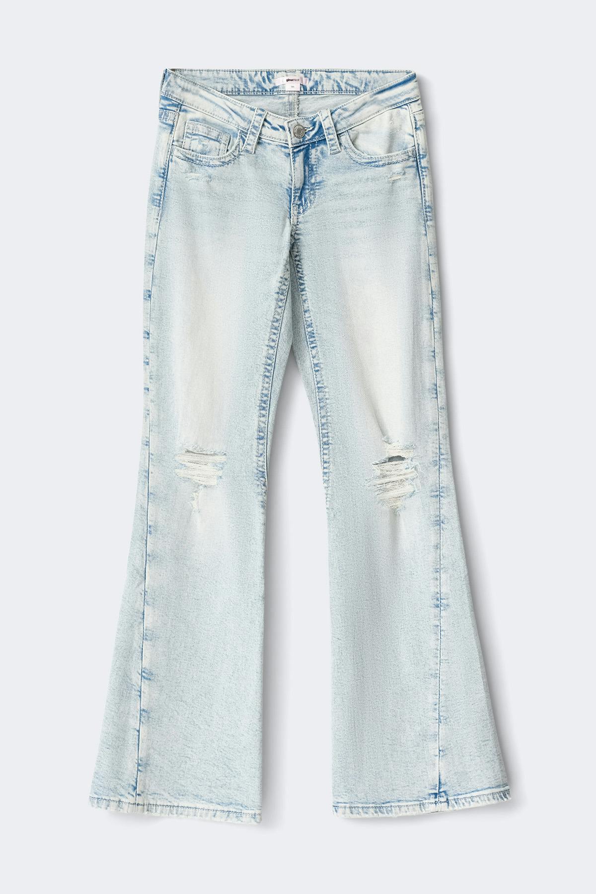 Iconic twisted jeans - Bleu clair