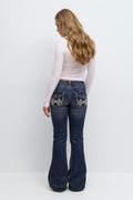 Iconic twisted jeans - Lt blue destroy