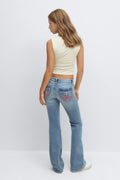 Iconic twisted jeans - Bleu clair