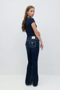 Iconic twisted jeans - Bleu foncé