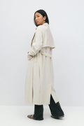 Long trench coat - Noir