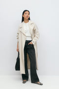 Long trench coat - Noir