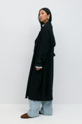 Long trench coat - Noir
