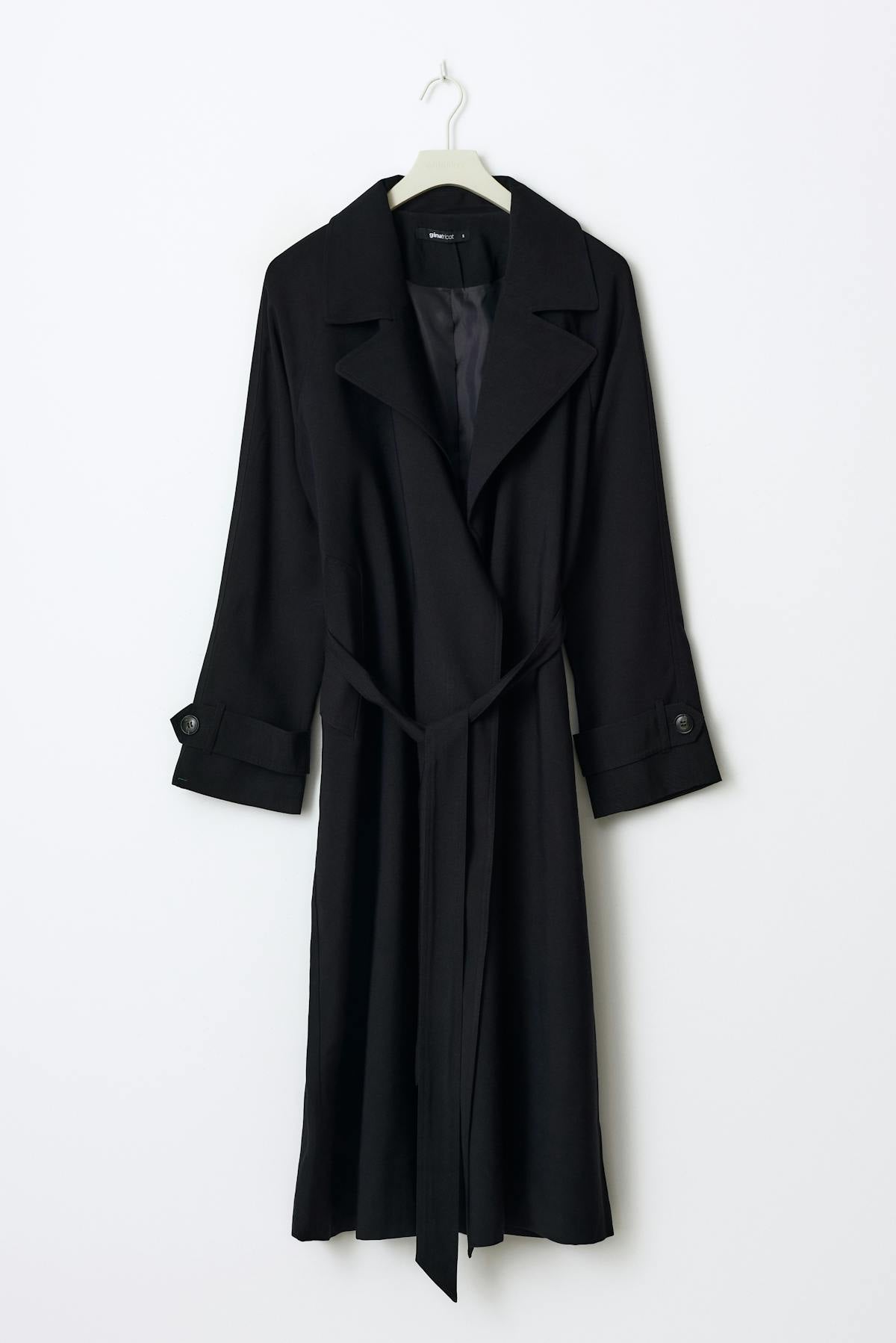 Long trench coat - Noir