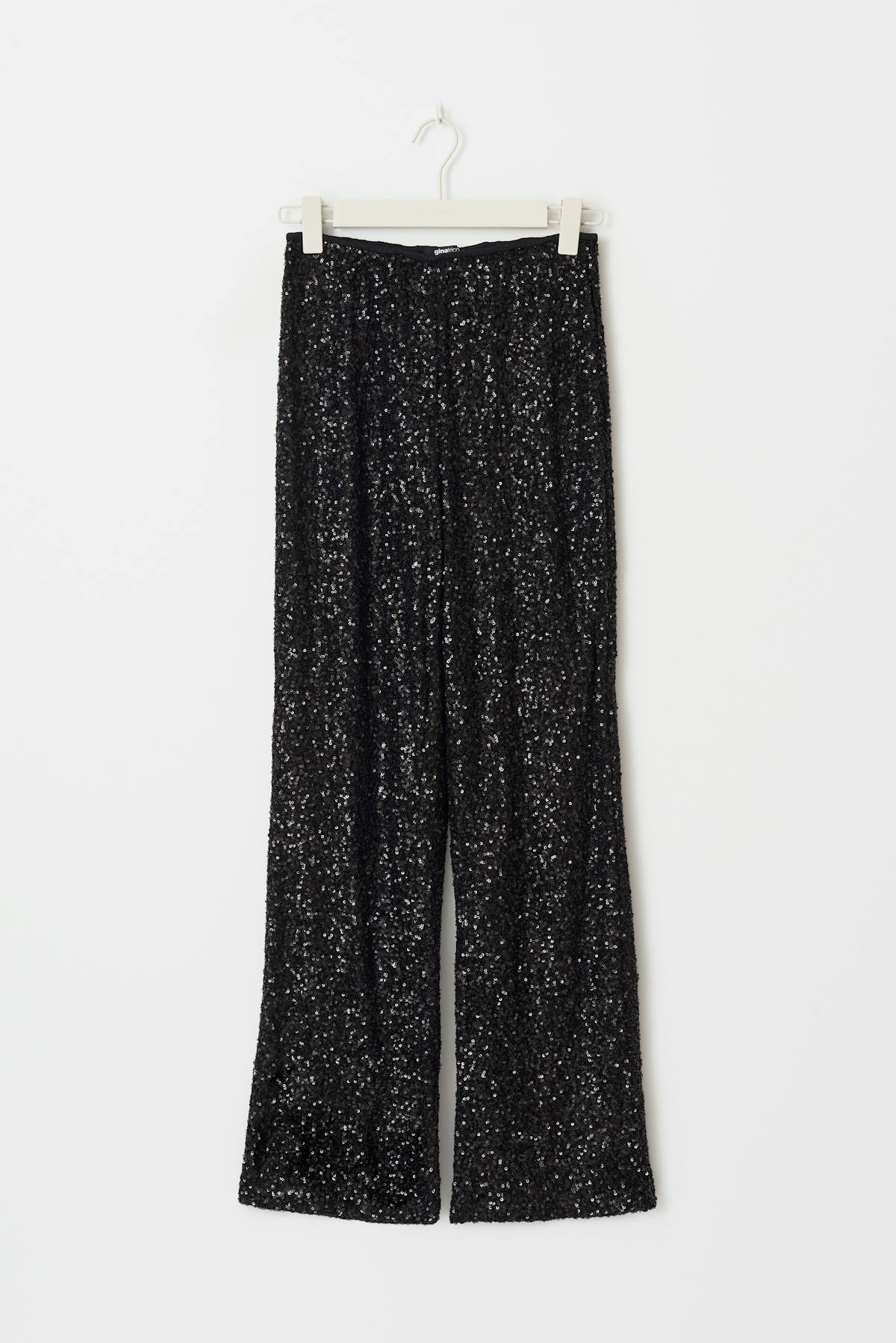 Sequins trousers - Noir