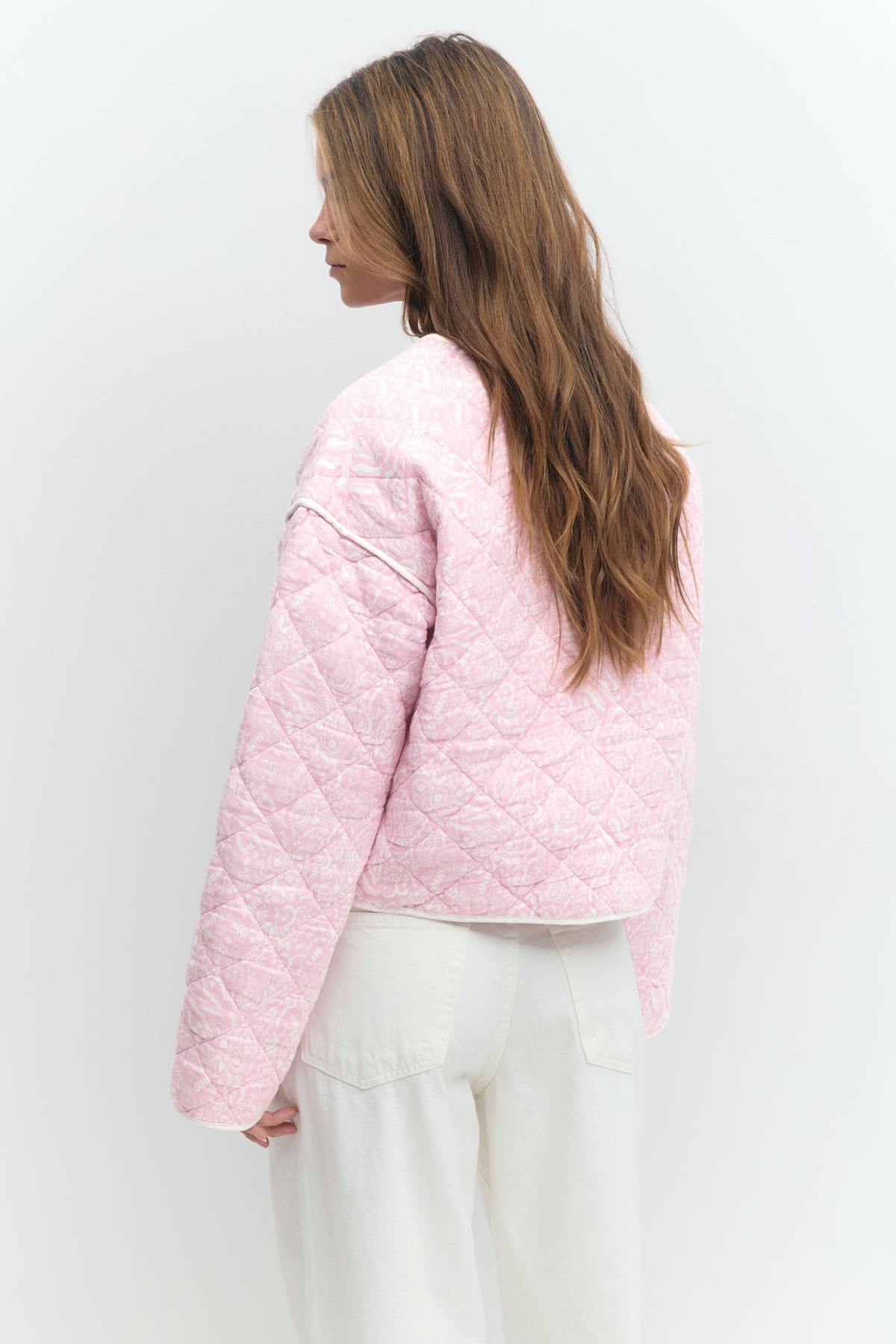 Quilted jacket - Bleu clair