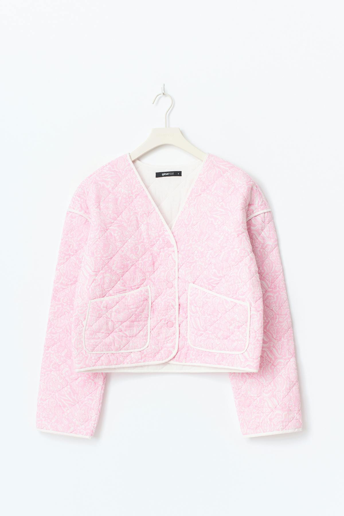 Quilted jacket - Bleu clair