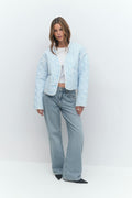 Quilted jacket - Bleu clair
