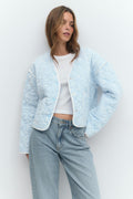 Quilted jacket - Vert
